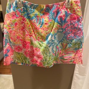 Lilly Pulitzer - lovers coral skort